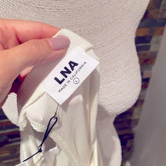 LNA Clothing Ribbed T Shirt Top. multiple sizes - Picture 6 of 6